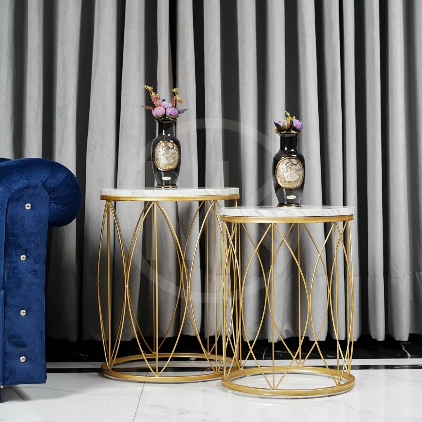 Nesting tables 2pcs set