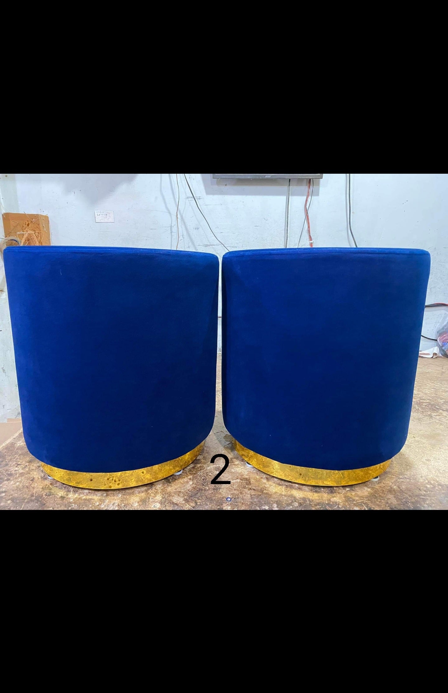 Ottoman drum stools