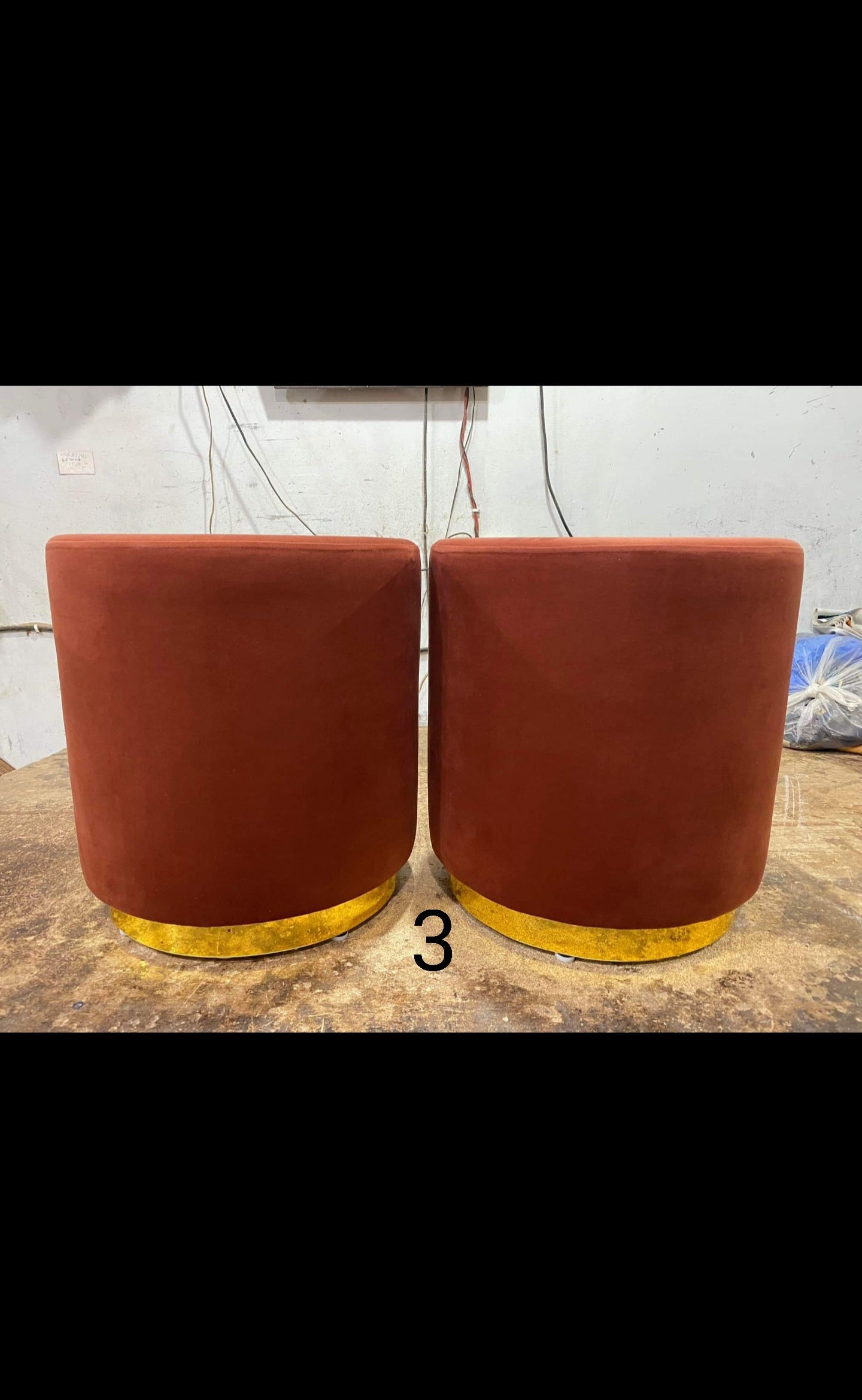 Ottoman drum stools