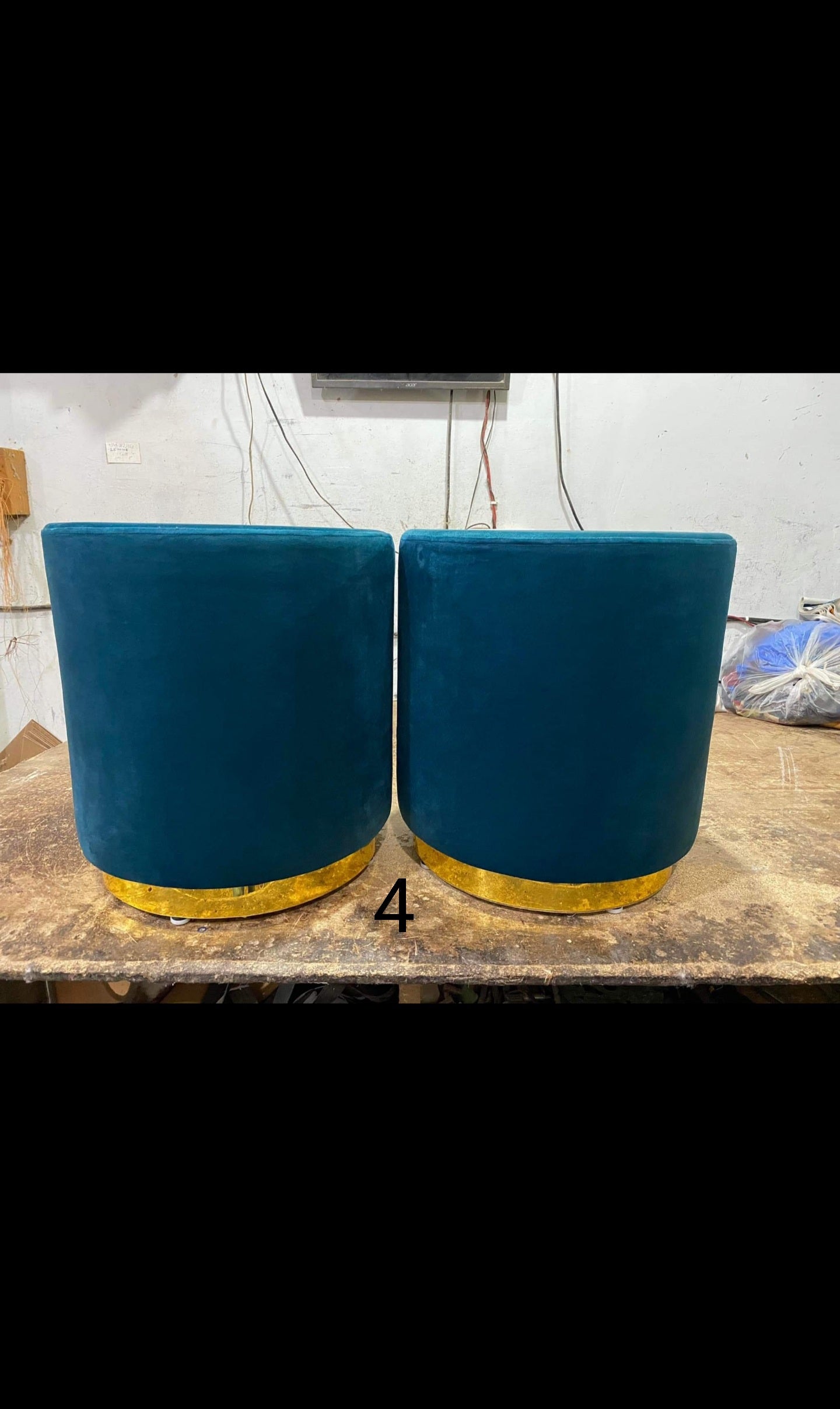 Ottoman drum stools