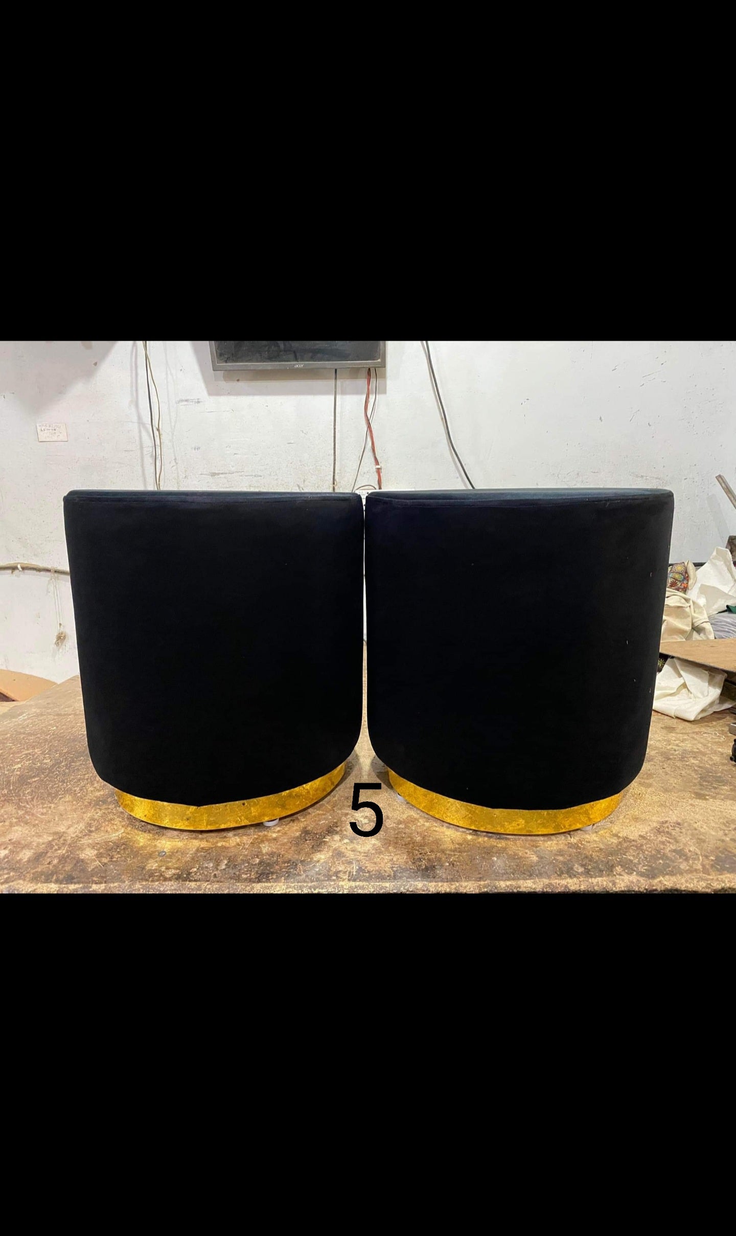 Ottoman drum stools