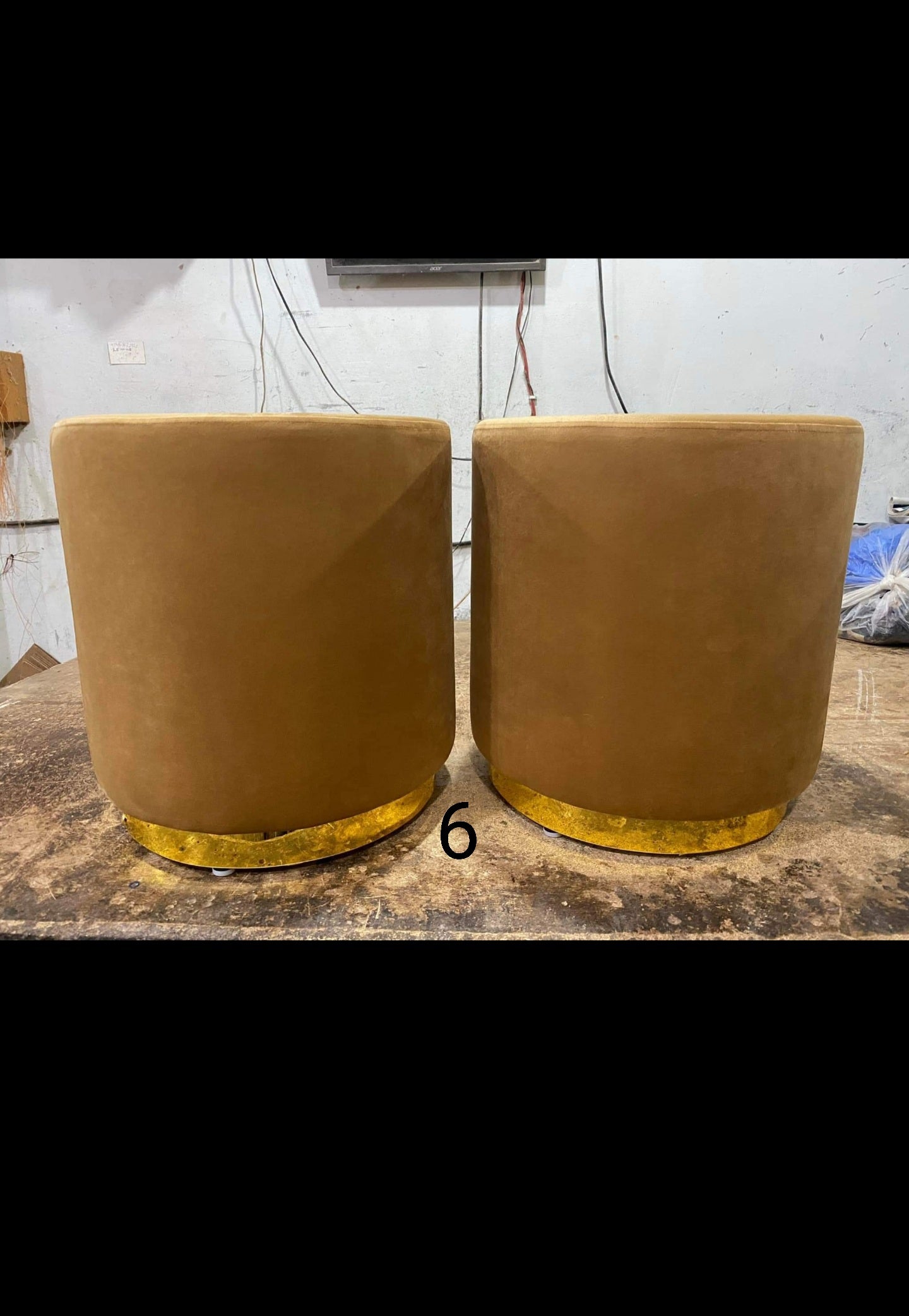 Ottoman drum stools