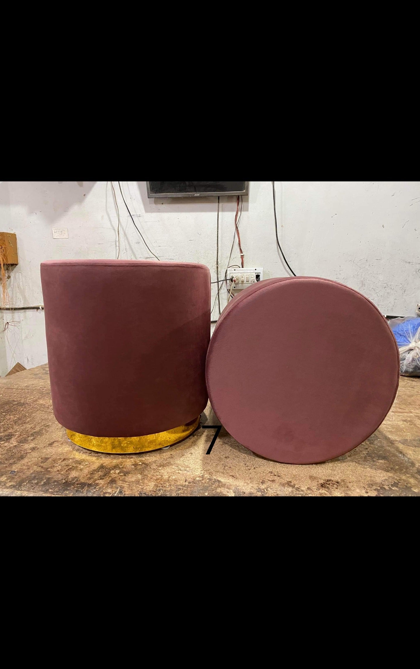 Ottoman drum stools