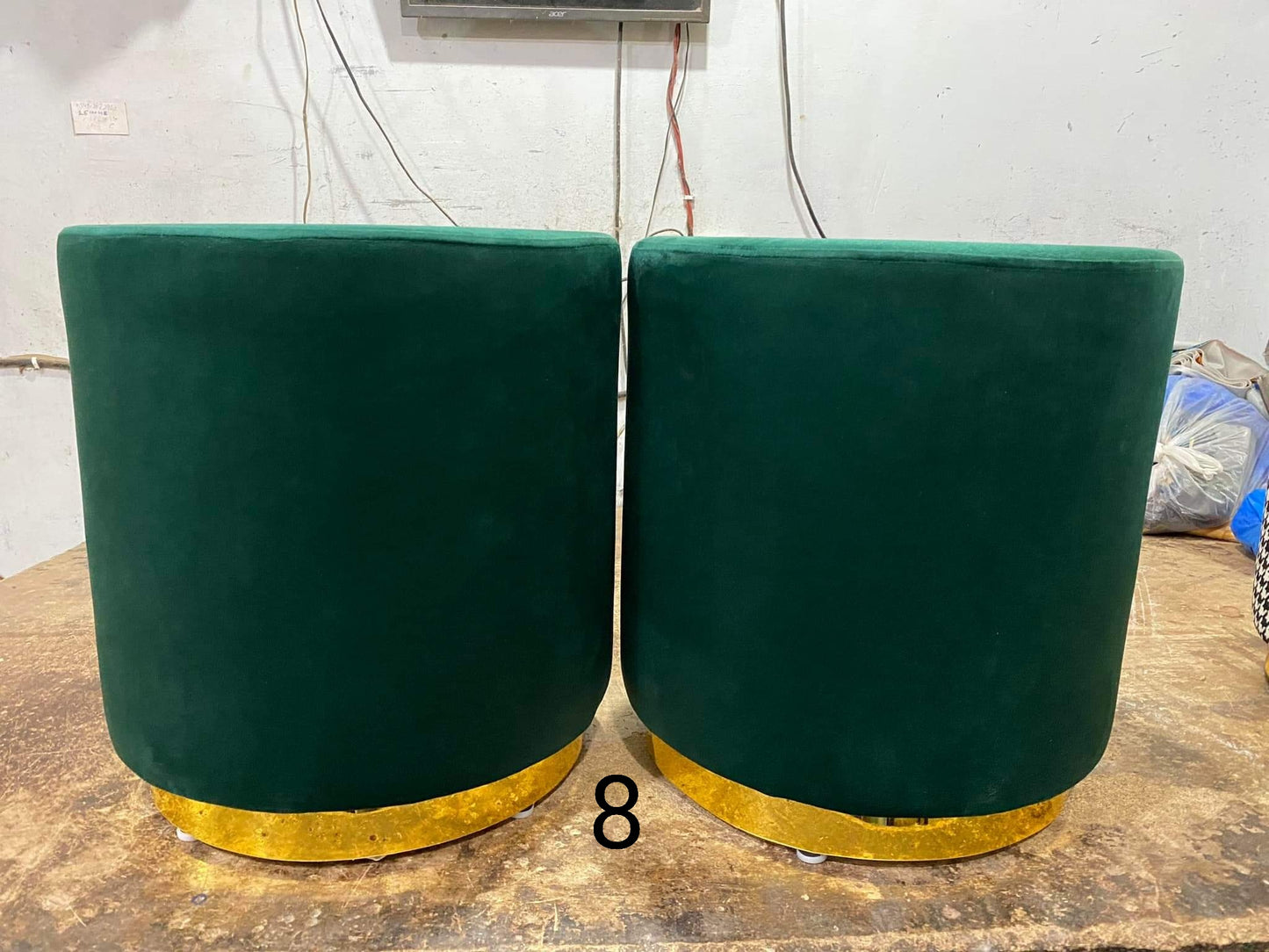 Ottoman drum stools