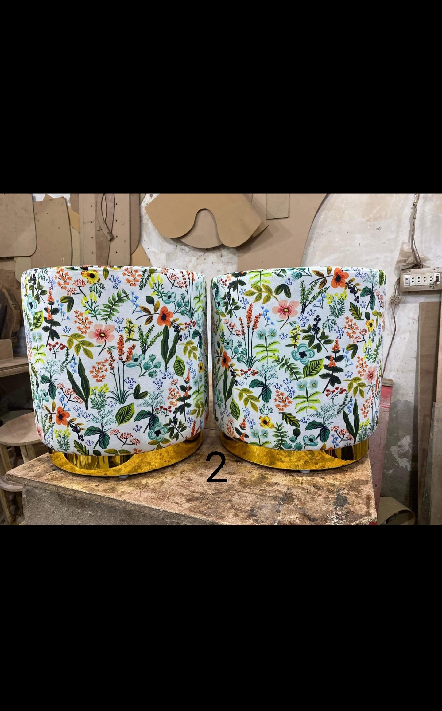Ottoman drum stools