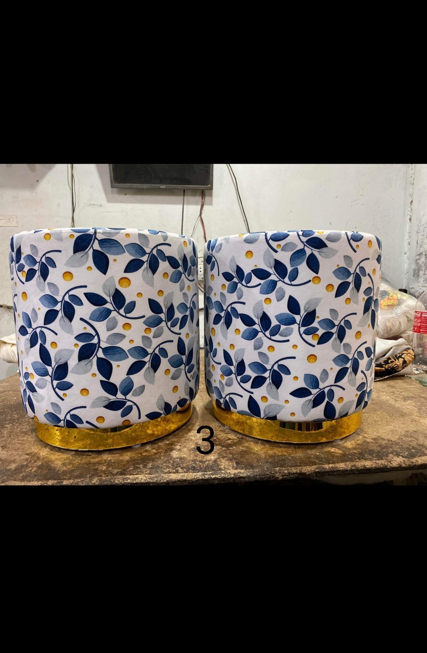 Ottoman drum stools