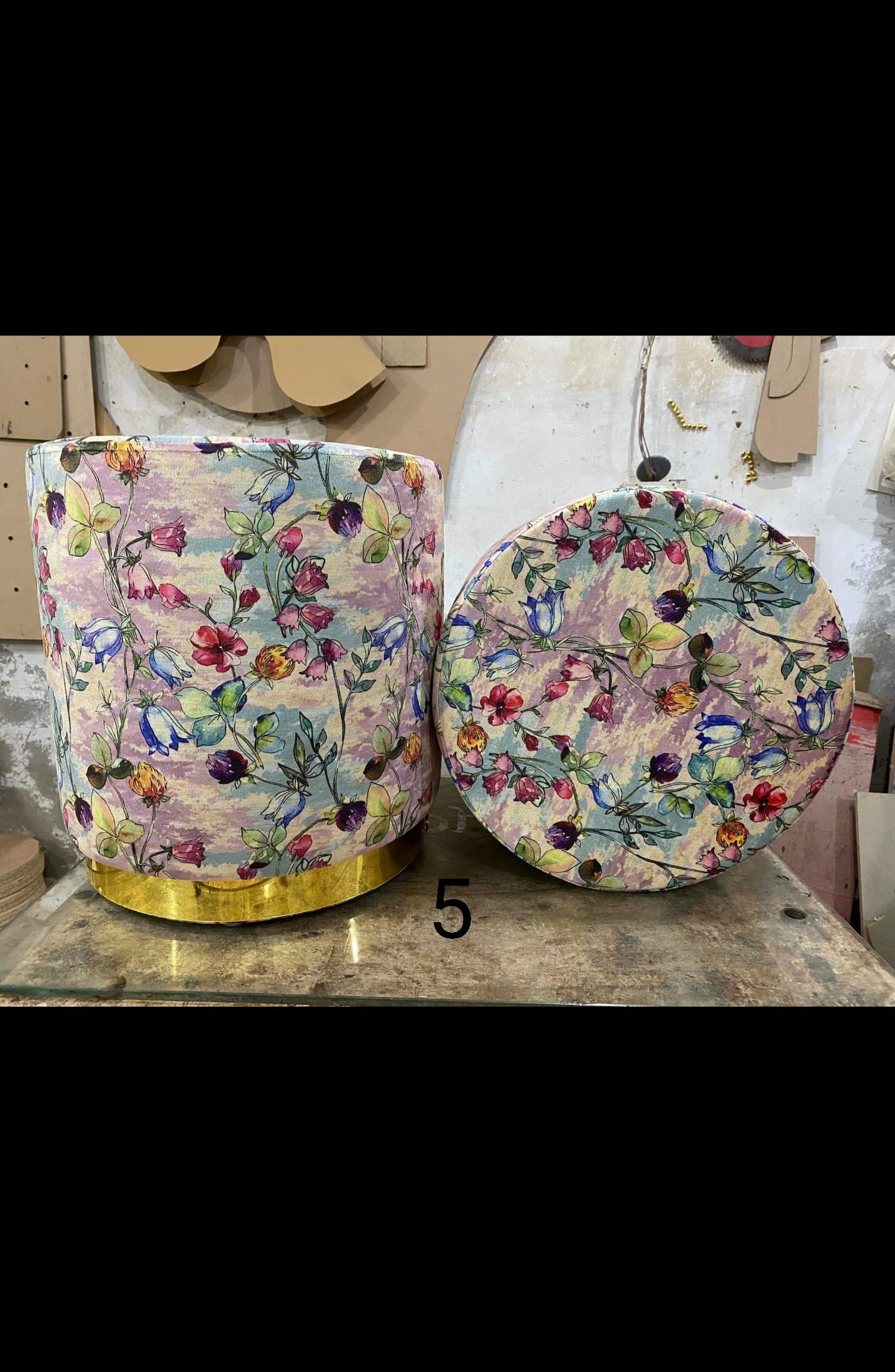 Ottoman drum stools