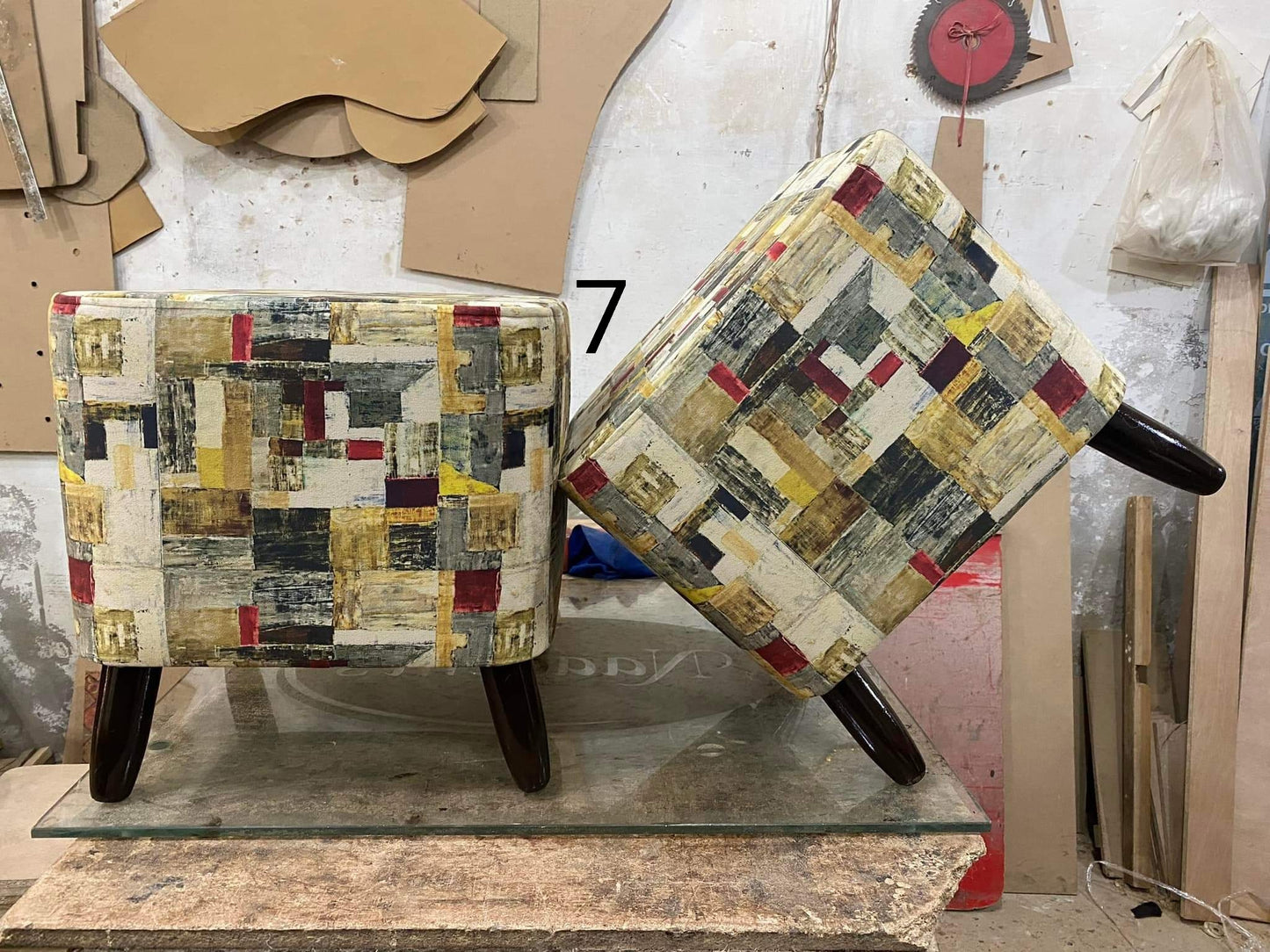 Ottoman Square stools