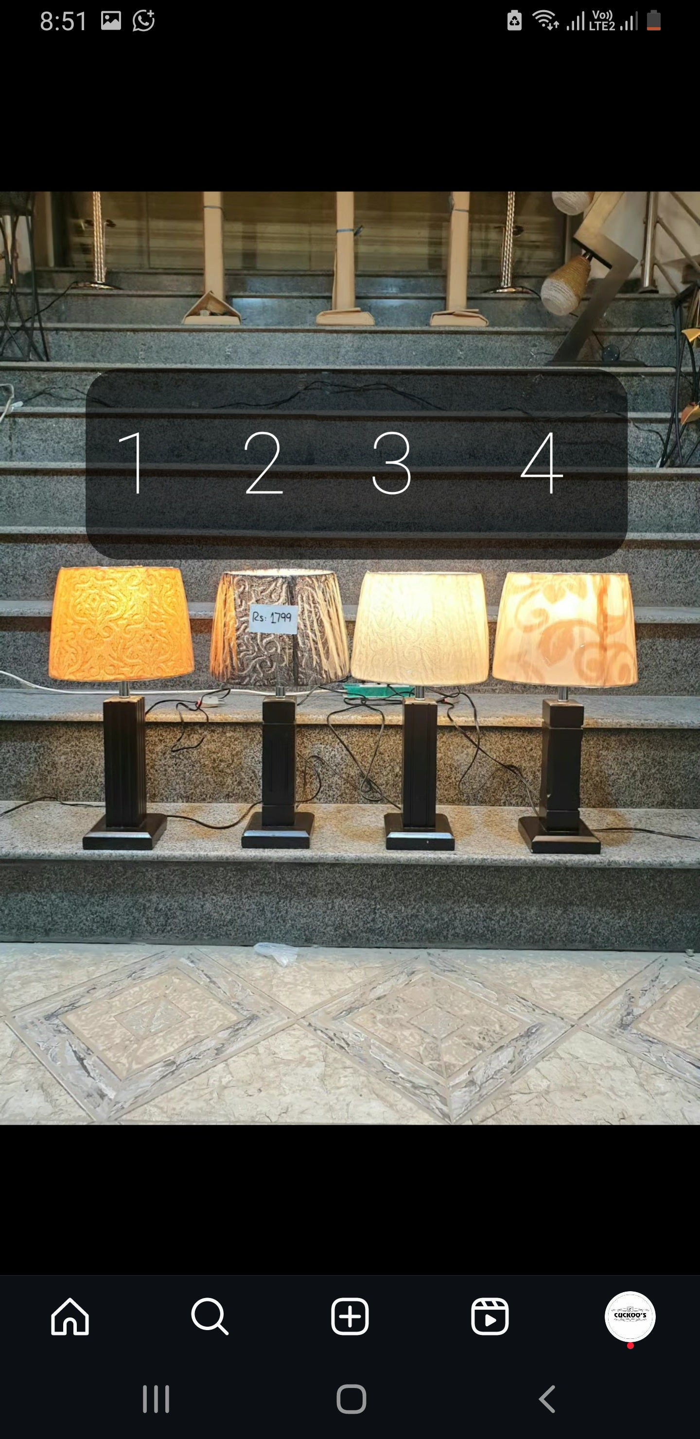 Lamps (each)