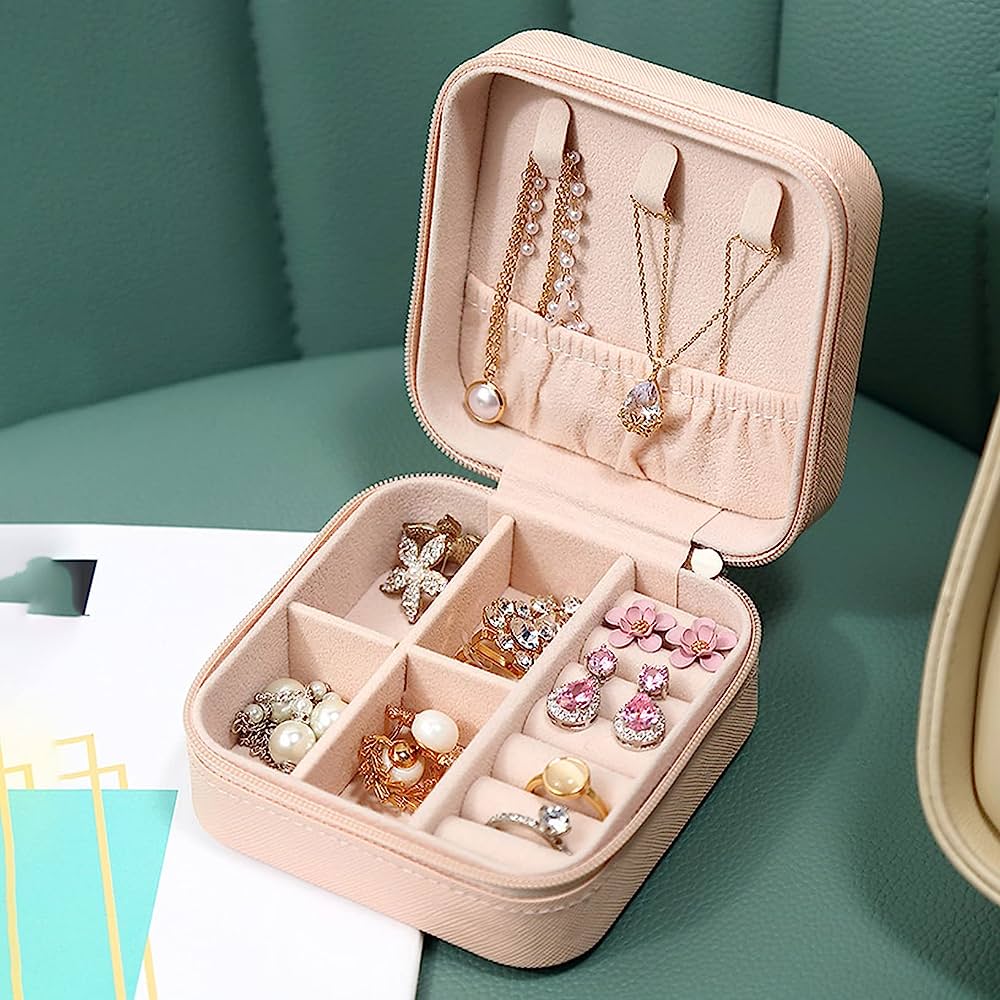 Latest Jewellery Organizer Box ,for Travelling Leather Box ,Hair Accessories
