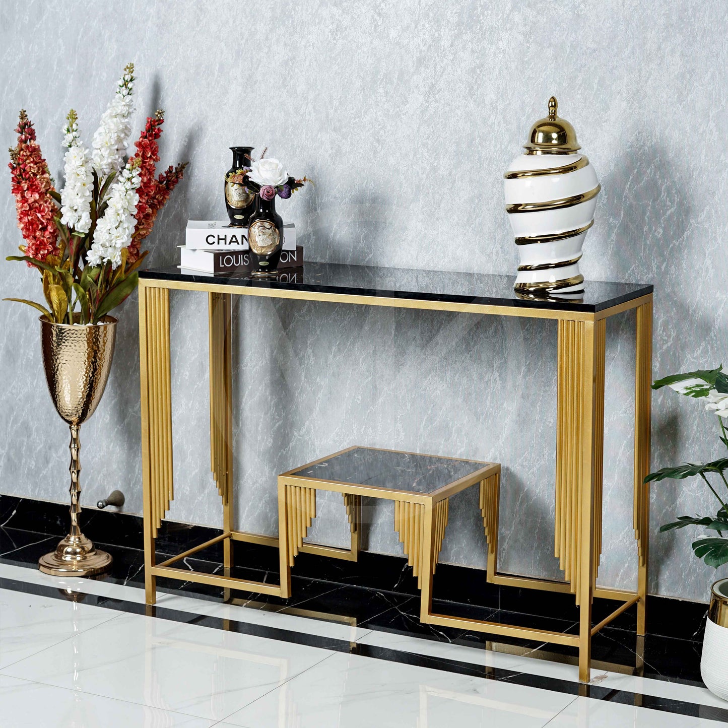 Art deco console table