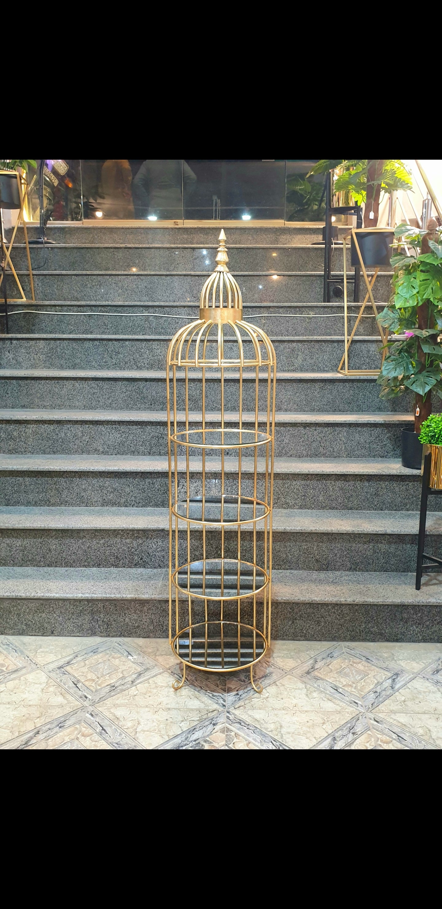 Bird cage Rack