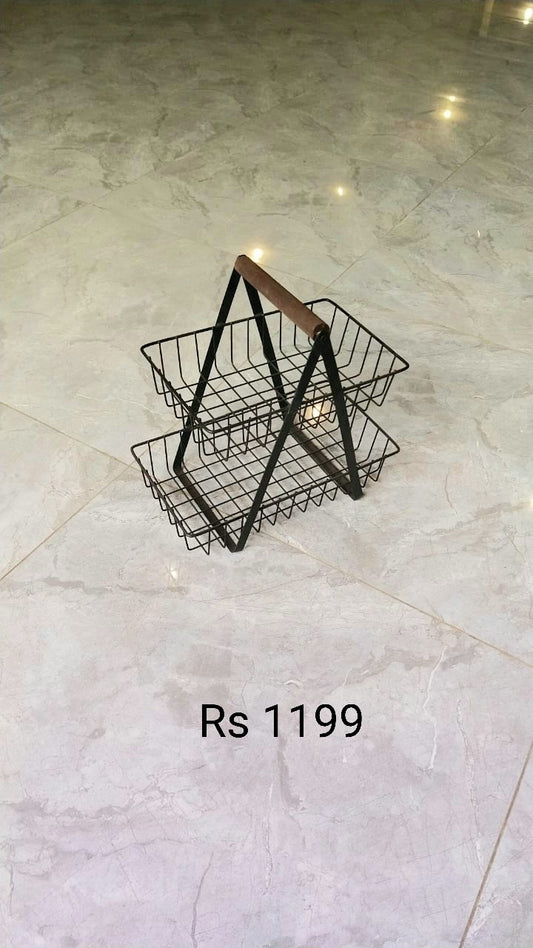 Rectangle shaped basket