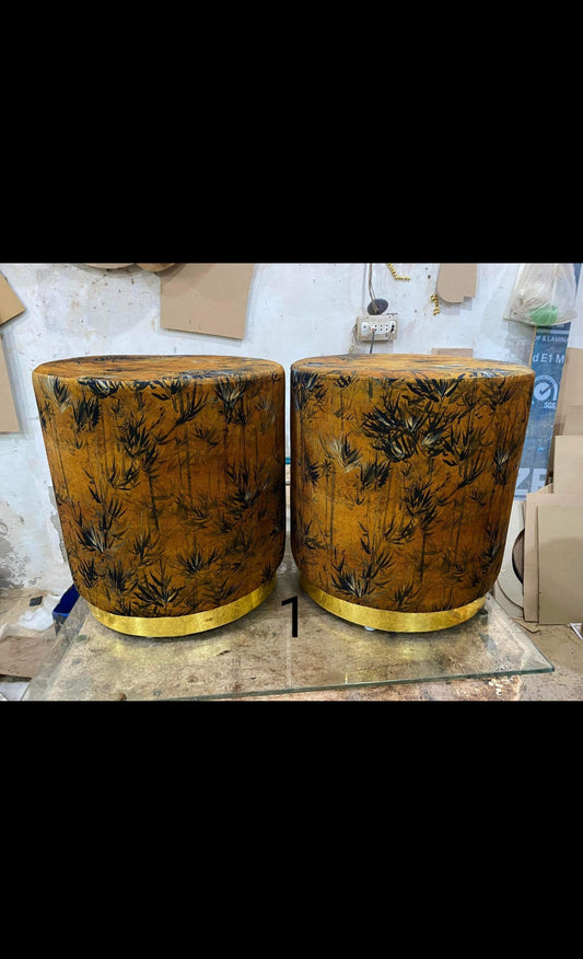 Ottoman drum stools