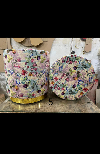 Ottoman drum stools