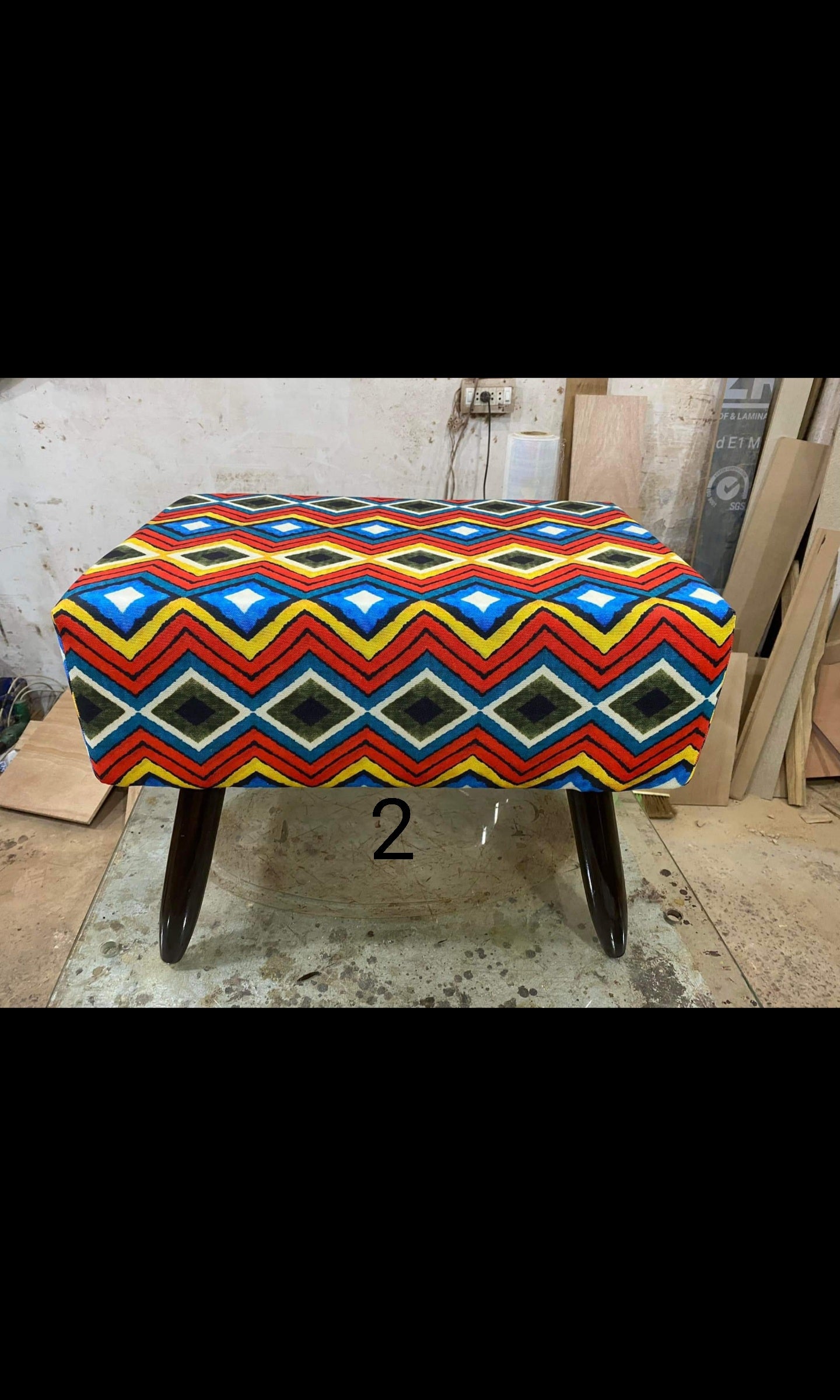 Rectangle ottoman stools