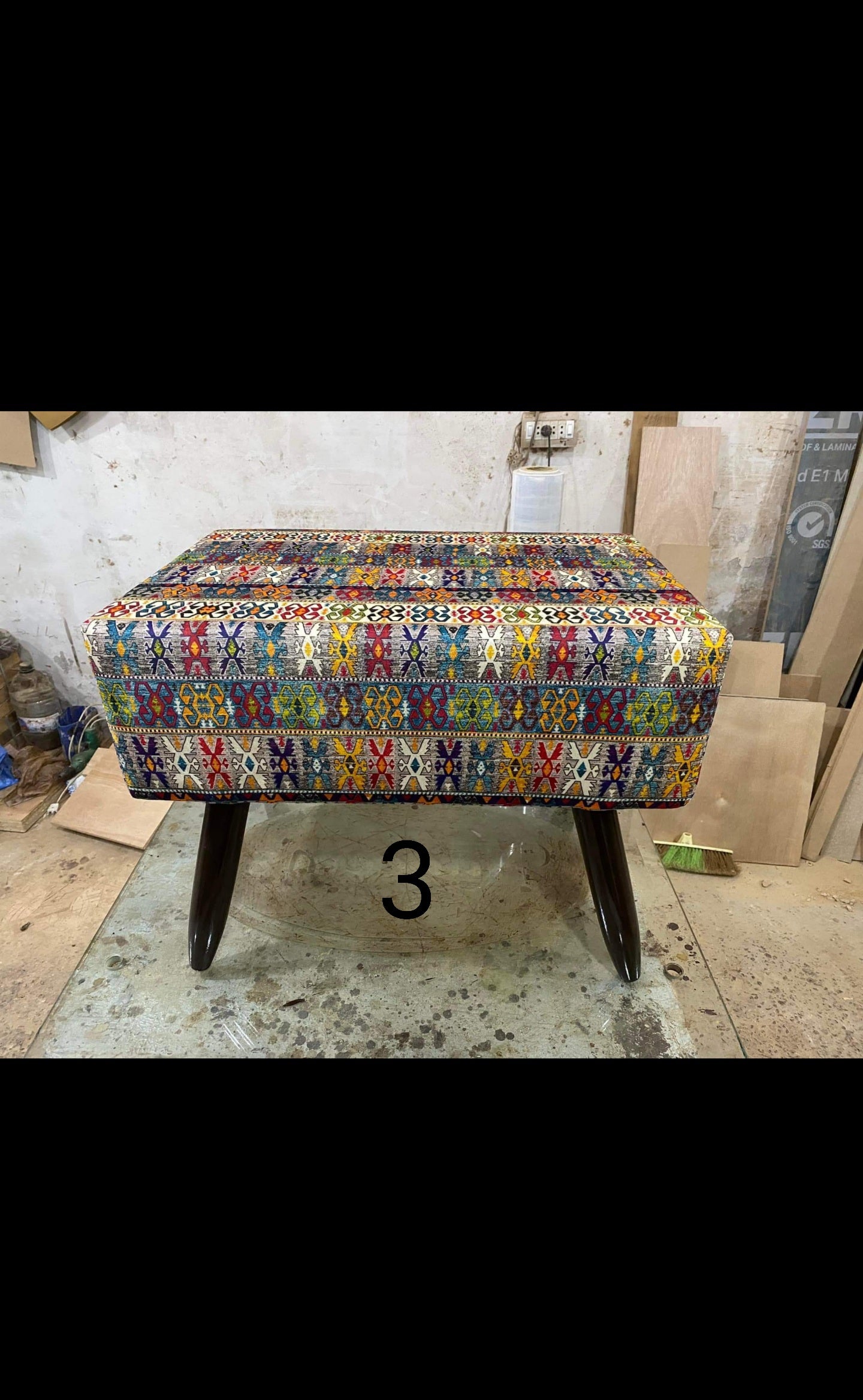 Rectangle ottoman stools