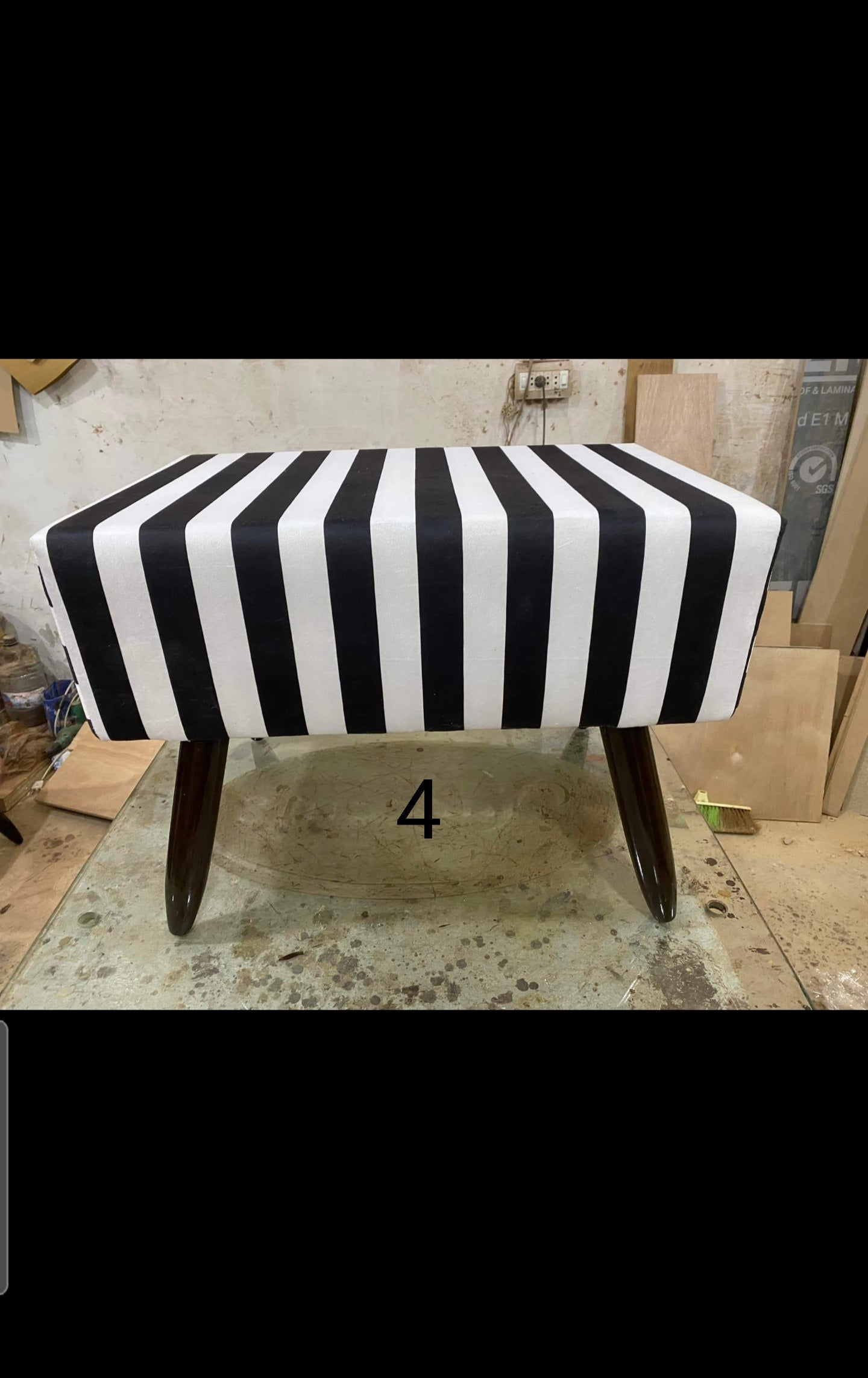 Rectangle ottoman stools