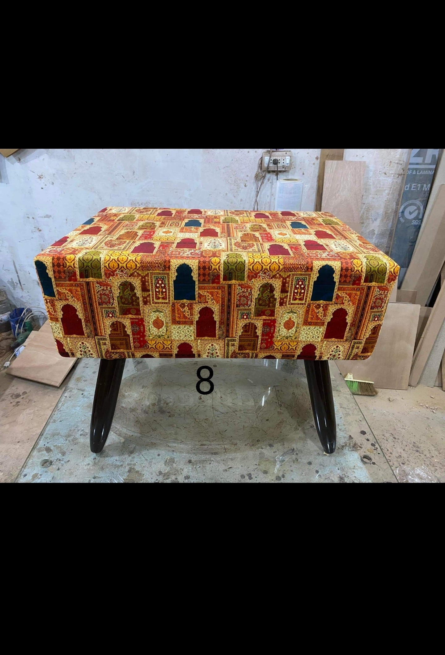 Rectangle ottoman stools