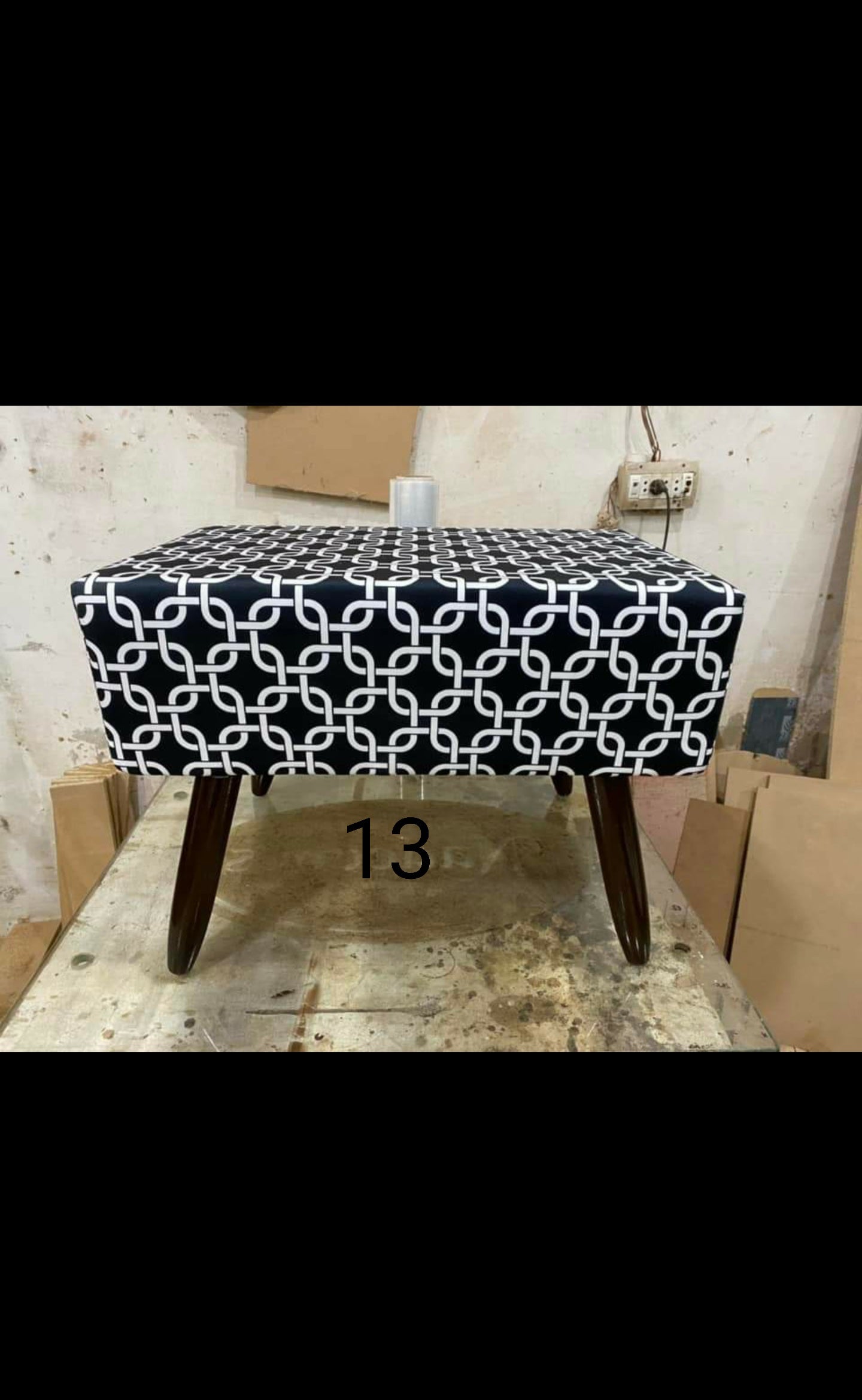 Rectangle ottoman stools
