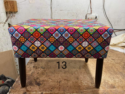 Rectangle ottoman stools