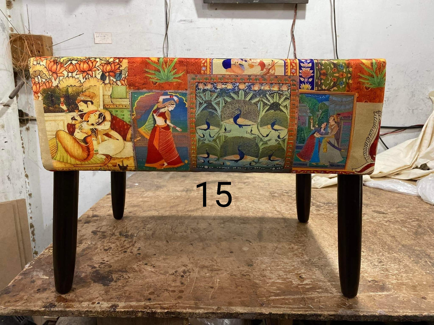 Rectangle ottoman stools