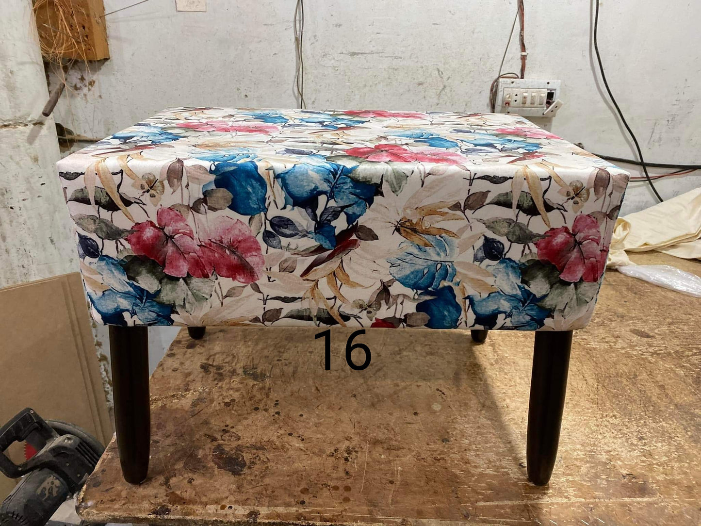 Rectangle ottoman stools