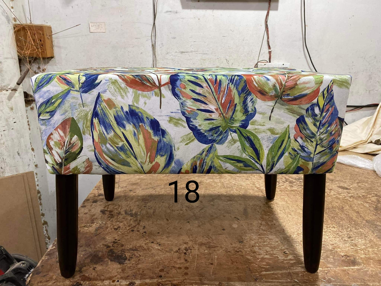 Rectangle ottoman stools