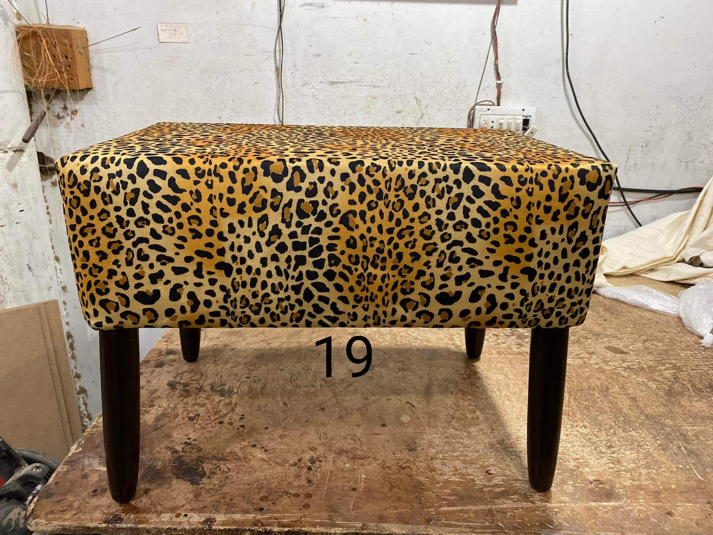 Rectangle ottoman stools