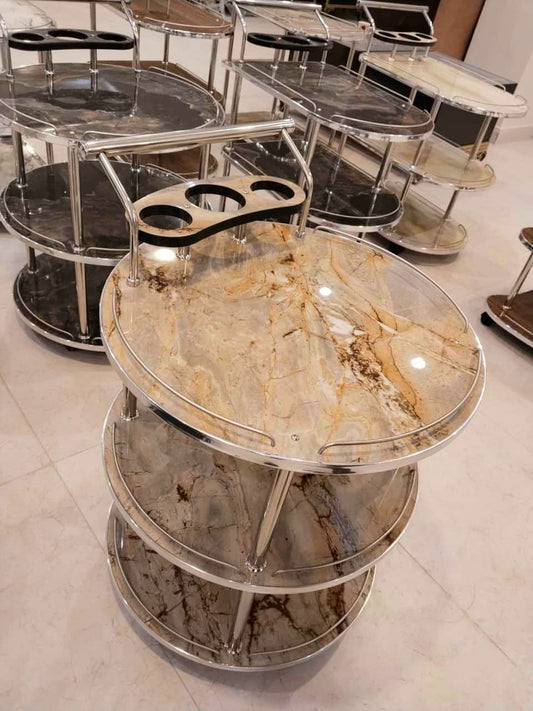 Serving trolley