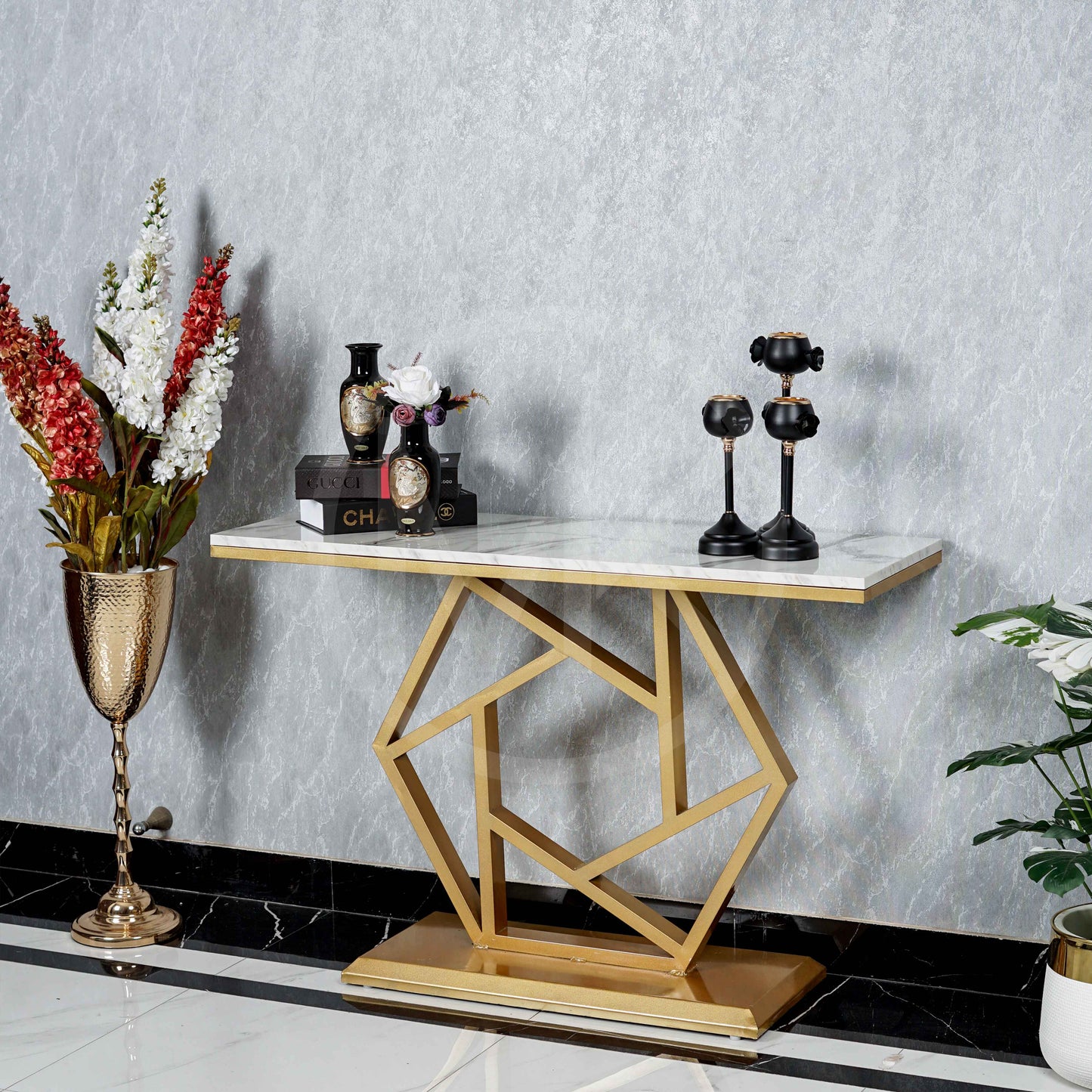 Star shaped console table